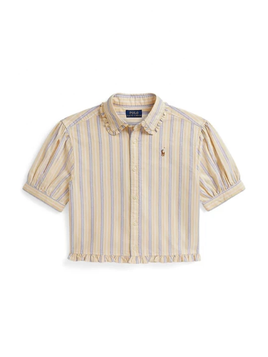 Obrázek produktu Polo Ralph Lauren Dětská bavlněná košile Polo Ralph Lauren žlutá