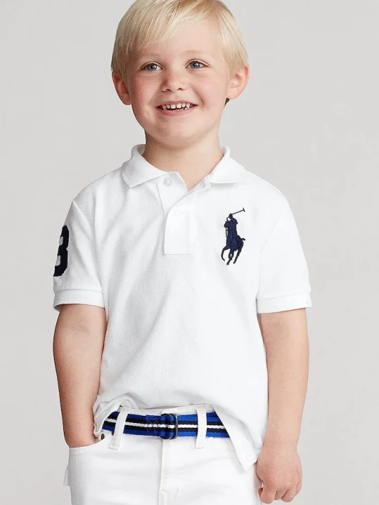 Obrázek produktu Polo Ralph Lauren Dětská bavlněná polokošile Polo Ralph Lauren