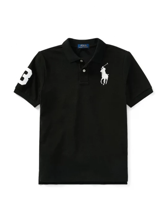 Obrázek produktu Polo Ralph Lauren Dětská bavlněná polokošile Polo Ralph Lauren černá