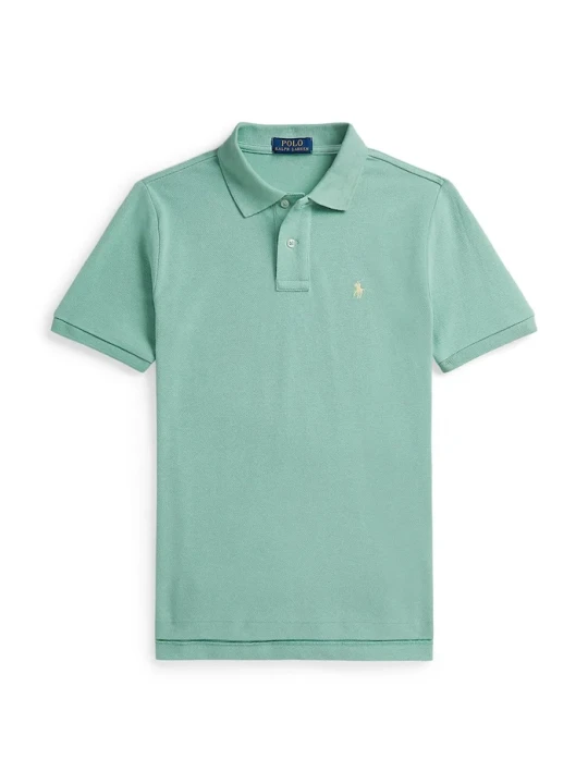 Obrázek produktu Polo Ralph Lauren Dětská bavlněná polokošile tyrkysová