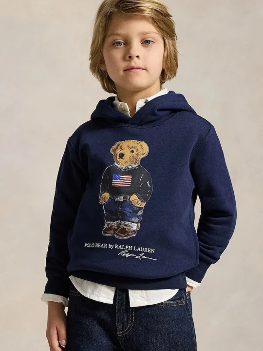 Obrázek produktu Polo Ralph Lauren Dětská mikina Polo Ralph Lauren námořnická modř