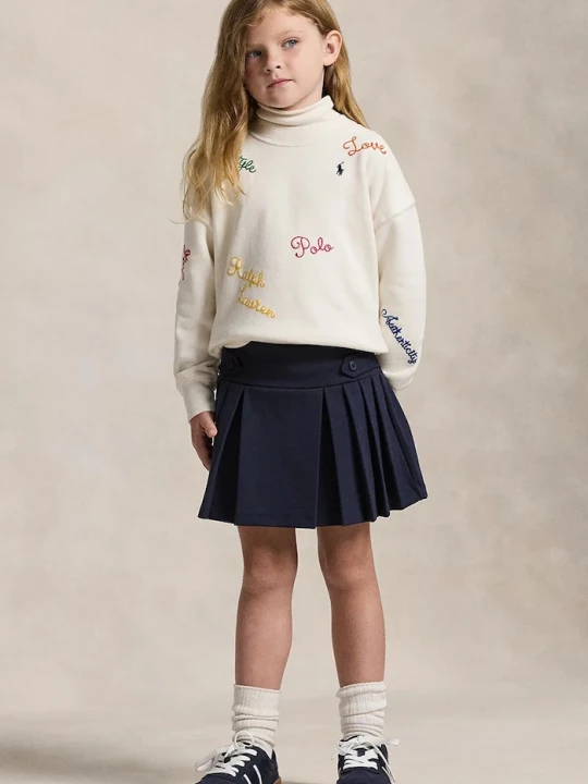 Obrázek produktu Polo Ralph Lauren Dětská sukně Polo Ralph Lauren námořnická modř