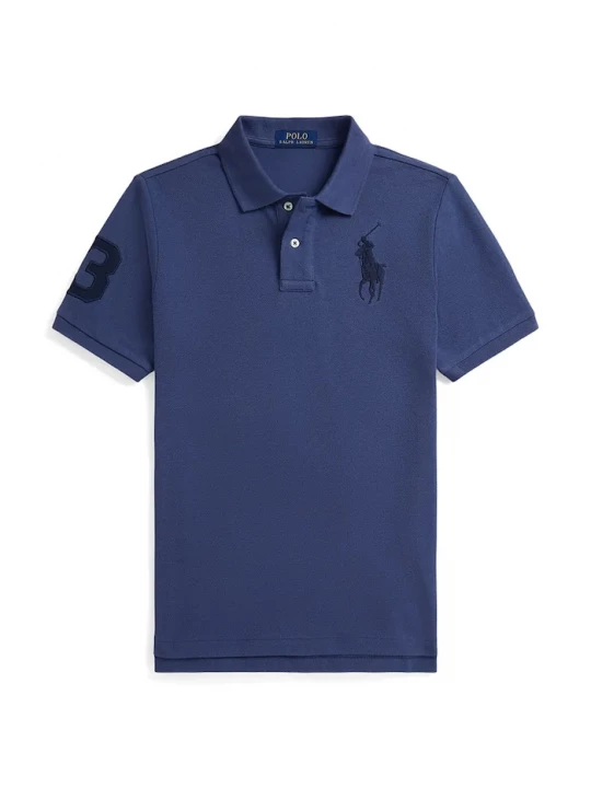 Obrázek produktu Polo Ralph Lauren Dětské bavlněné polo tričko námořnická modř