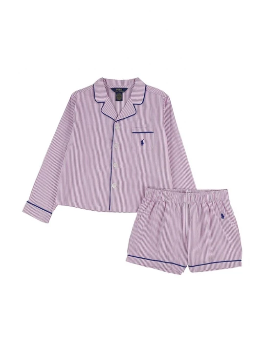 Obrázek produktu Polo Ralph Lauren Dětské bavlněné pyžamo Polo Ralph Lauren růžová