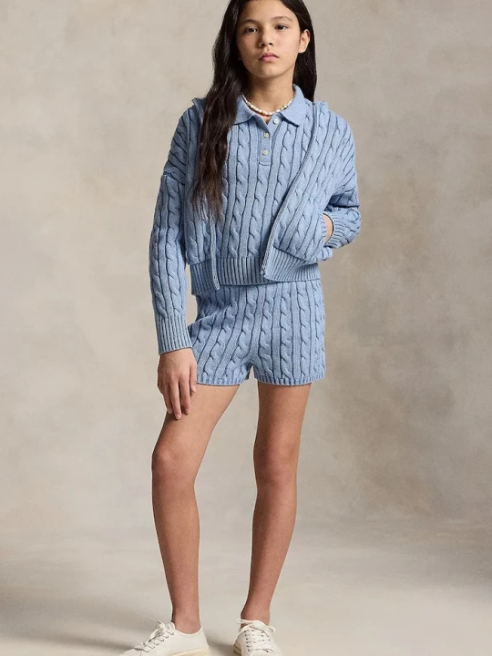 Obrázek produktu Polo Ralph Lauren Dětské bavlněné šortky Polo Ralph Lauren modrá