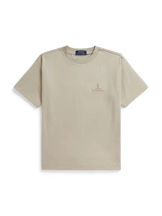 Obrázek produktu Polo Ralph Lauren Dětské bavlněné tričko Polo Ralph Lauren béžová