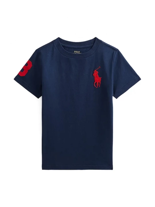 Obrázek produktu Polo Ralph Lauren Dětské bavlněné tričko Polo Ralph Lauren námořnická modř
