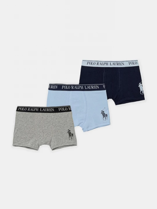 Obrázek produktu Polo Ralph Lauren Dětské boxerky Polo Ralph Lauren 3-pack modrá
