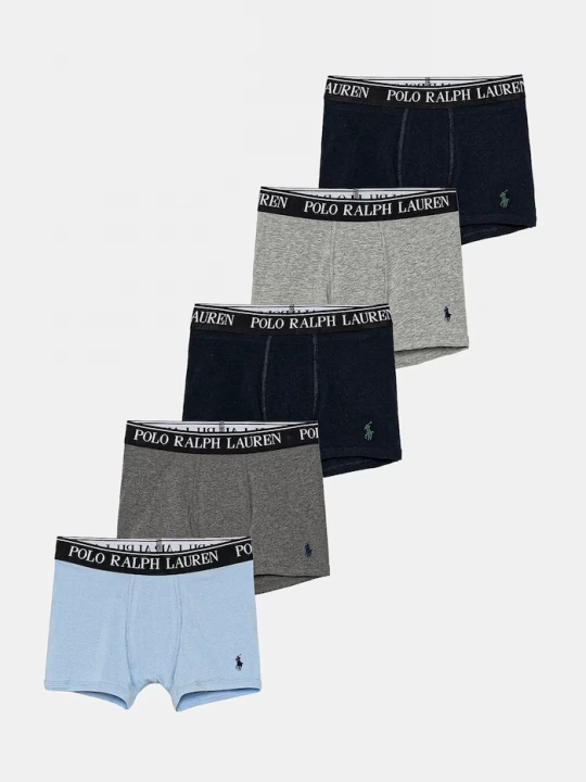 Obrázek produktu Polo Ralph Lauren Dětské boxerky Polo Ralph Lauren 5-pack námořnická modř