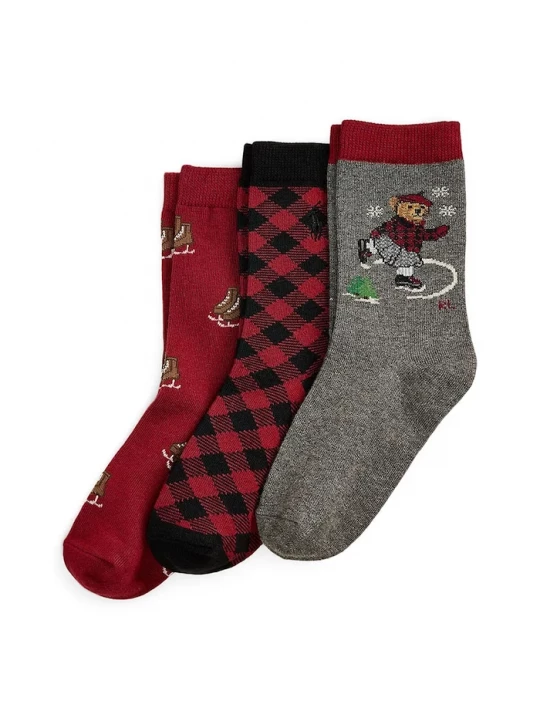 Obrázek produktu Polo Ralph Lauren Dětské ponožky Polo Ralph Lauren 3-pack