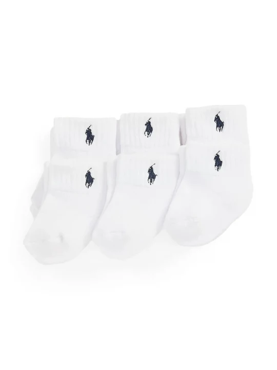 Obrázek produktu Polo Ralph Lauren Dětské ponožky Polo Ralph Lauren 6-pack námořnická modř