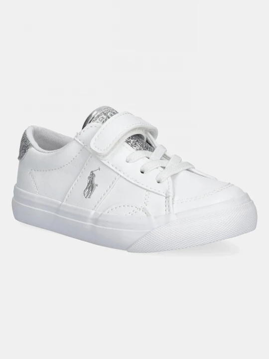 Obrázek produktu Polo Ralph Lauren Dětské sneakers boty Polo Ralph Lauren RYLEY PS stříbrná
