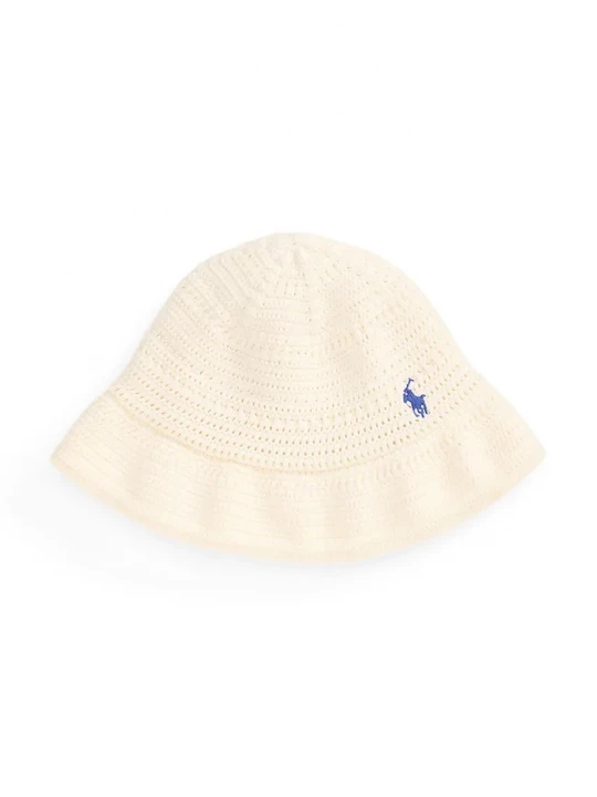Obrázek produktu Polo Ralph Lauren Dětský bavlněný klobouk Polo Ralph Lauren béžová