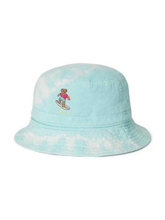 Obrázek produktu Polo Ralph Lauren Dětský bavlněný klobouk Polo Ralph Lauren tyrkysová