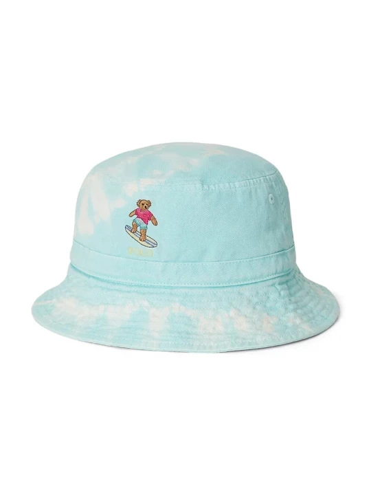 Obrázek produktu Polo Ralph Lauren Dětský bavlněný klobouk Polo Ralph Lauren tyrkysová