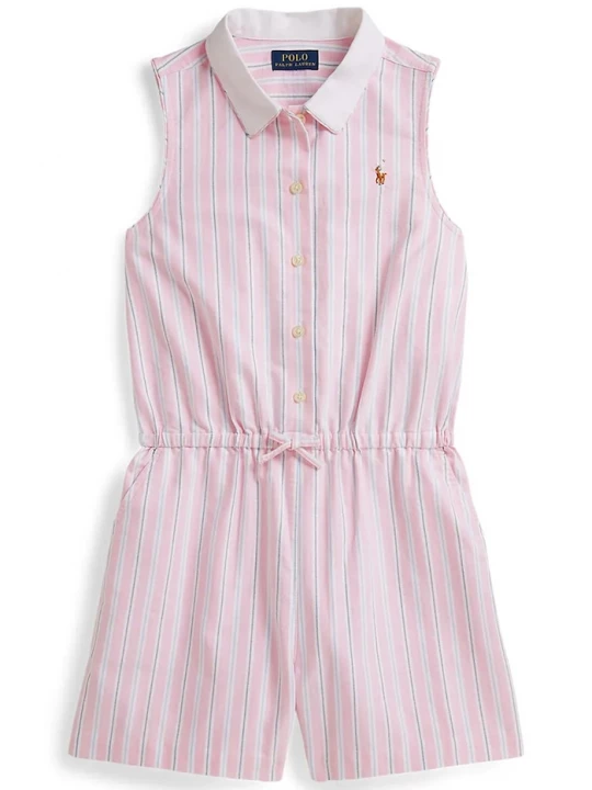 Obrázek produktu Polo Ralph Lauren Dětský bavlněný overal Polo Ralph Lauren růžová