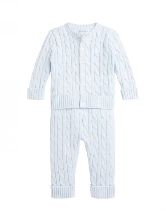 Obrázek produktu Polo Ralph Lauren Dětský komplet 320966889002 Světle modrá Regular Fit