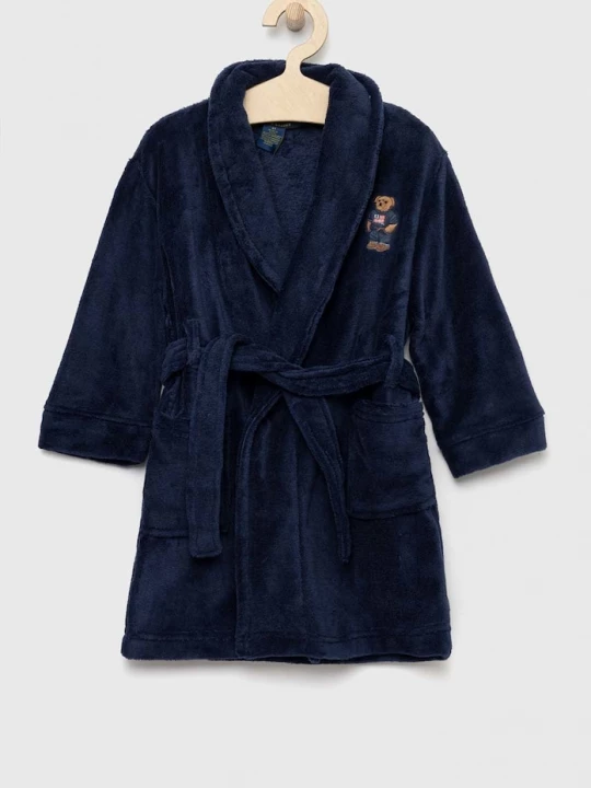Obrázek produktu Polo Ralph Lauren Dětský župan Polo Ralph Lauren námořnická modř