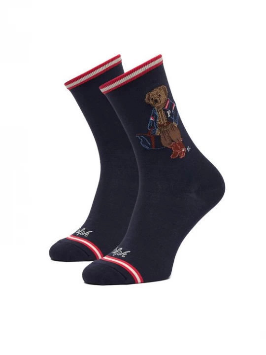 Obrázek produktu Polo Ralph Lauren Dlouhé ponožky 455P18191001 Tmavomodrá