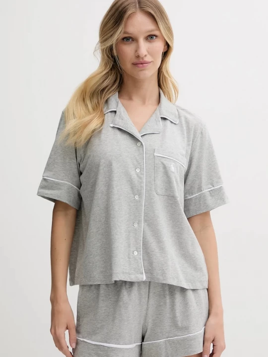 Obrázek produktu Polo Ralph Lauren dvoudílné pyžamo dámské s bavlnou