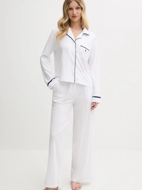 Obrázek produktu Polo Ralph Lauren dvoudílné pyžamo dámské s bavlnou