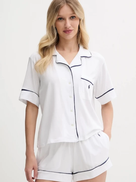 Obrázek produktu Polo Ralph Lauren dvoudílné pyžamo dámské s bavlnou