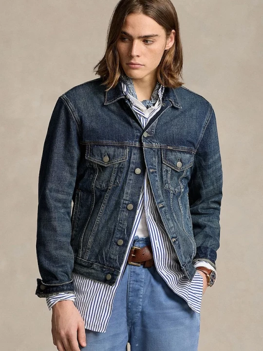 Obrázek produktu Polo Ralph Lauren Džínová bunda Polo Ralph Lauren modrá
