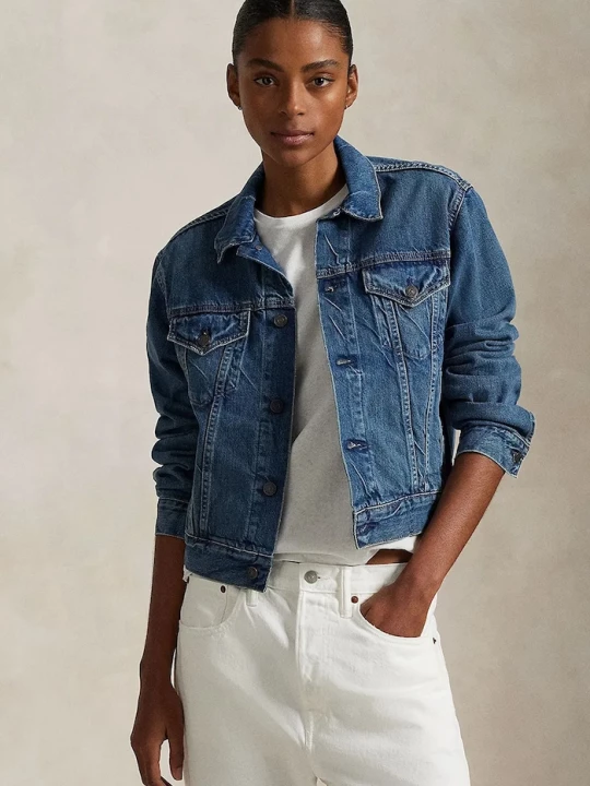 Obrázek produktu Polo Ralph Lauren Džínová bunda Polo Ralph Lauren modrá