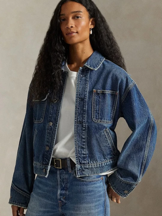 Obrázek produktu Polo Ralph Lauren Džínová bunda Polo Ralph Lauren modrá