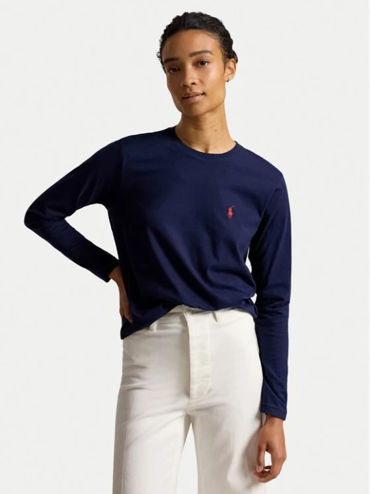Obrázek produktu Polo Ralph Lauren Halenka 211B14604005 Tmavomodrá Regular Fit