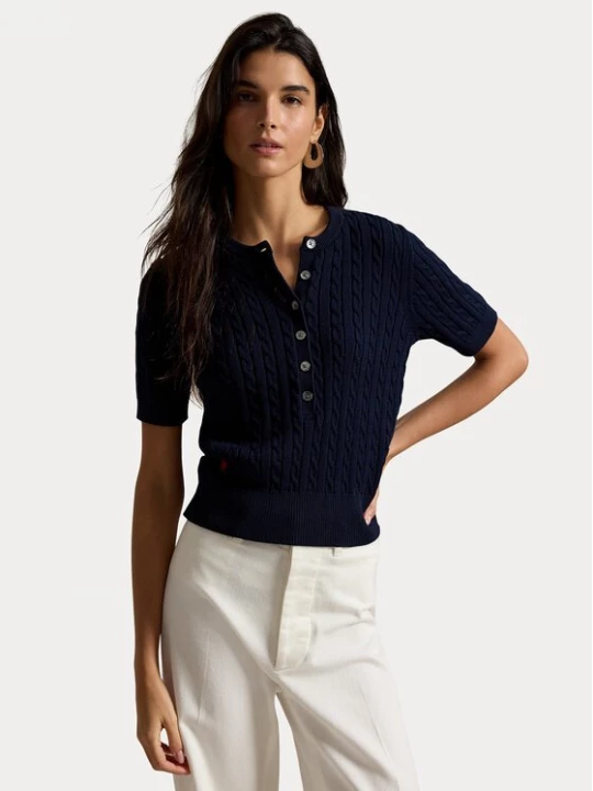 Obrázek produktu Polo Ralph Lauren Halenka 211B17746002 Tmavomodrá Regular Fit
