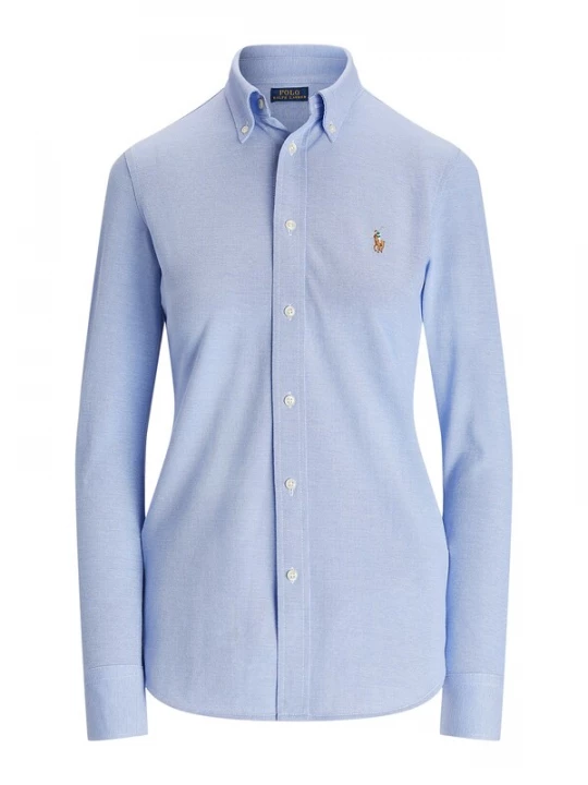 Obrázek produktu Polo Ralph Lauren Halenka 'Heidi'  světlemodrá / hnědá / červená / bílá