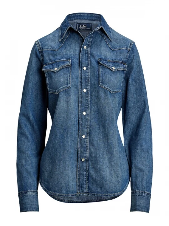 Obrázek produktu Polo Ralph Lauren Halenka modrá džínovina