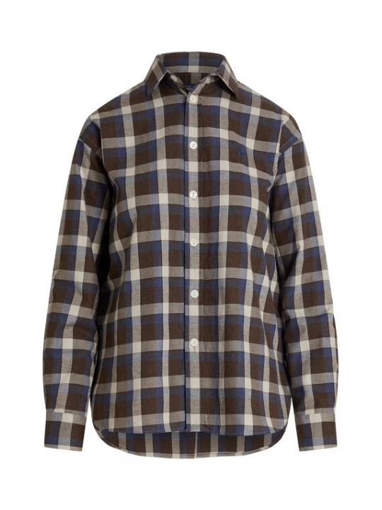 Obrázek produktu Polo Ralph Lauren Halenka námořnická modř / tmavě hnědá / bílá