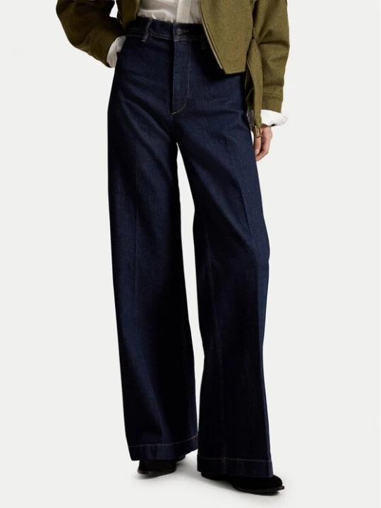 Obrázek produktu Polo Ralph Lauren Jeansy 211B17119001 Tmavomodrá Wide Leg