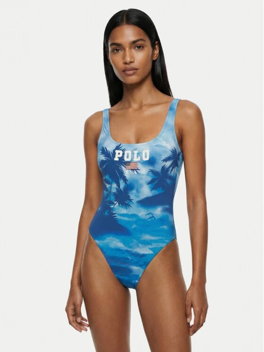 Obrázek produktu Polo Ralph Lauren Jednodílné plavky 21609410 Modrá