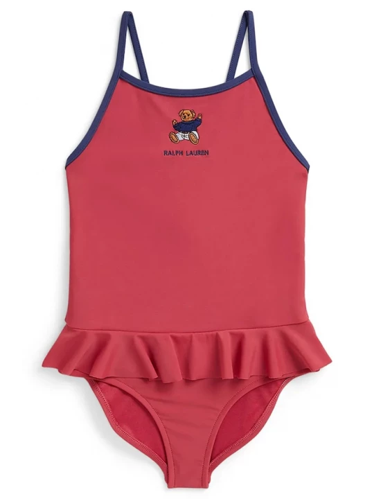 Obrázek produktu Polo Ralph Lauren jednodílné plavky dětské červená