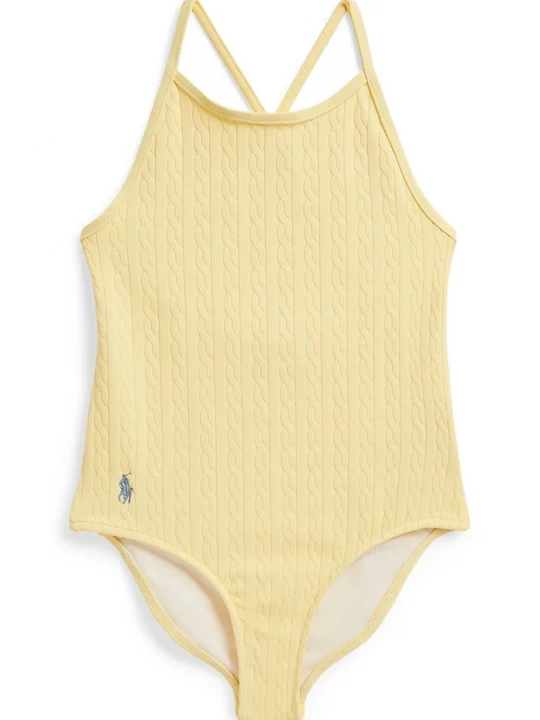 Obrázek produktu Polo Ralph Lauren jednodílné plavky dětské žlutá