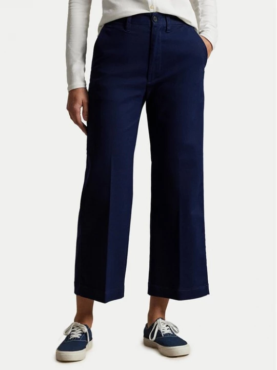 Obrázek produktu Polo Ralph Lauren Kalhoty culottes 211873988004 Tmavomodrá Regular Fit