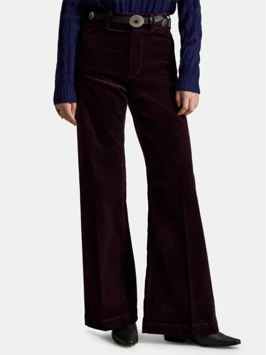 Obrázek produktu Polo Ralph Lauren Kalhoty z materiálu 211B17556008 Bordó Flare Fit