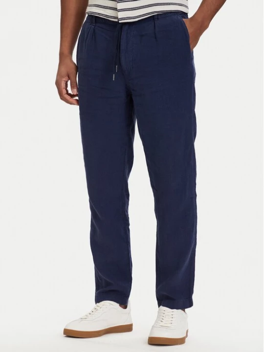 Obrázek produktu Polo Ralph Lauren Kalhoty z materiálu 710940611001 Tmavomodrá Tapered Fit