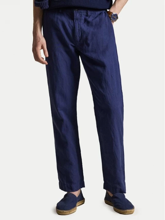 Obrázek produktu Polo Ralph Lauren Kalhoty z materiálu 710A13235002 Tmavomodrá Classic Fit