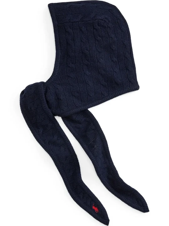 Obrázek produktu Polo Ralph Lauren kapuce dámská vlněná námořnická modř