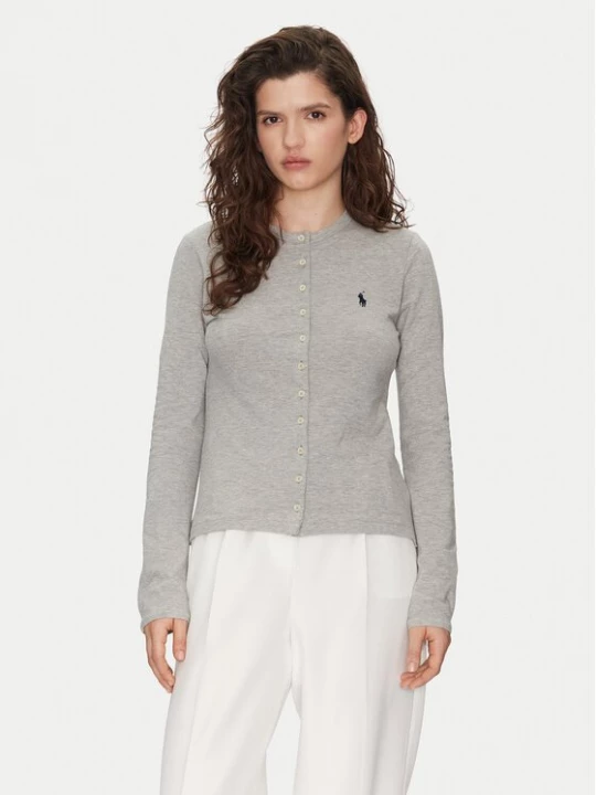 Obrázek produktu Polo Ralph Lauren Kardigan 211941175001 Šedá Slim Fit