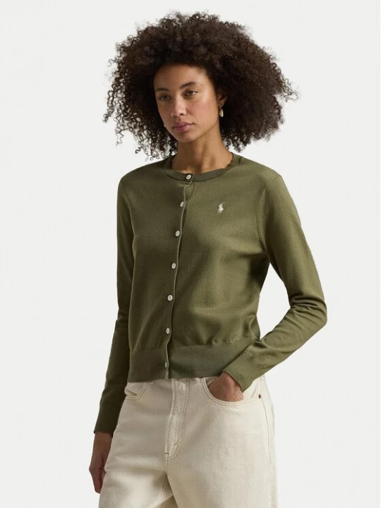 Obrázek produktu Polo Ralph Lauren Kardigan 211971871501 Khaki Slim Fit