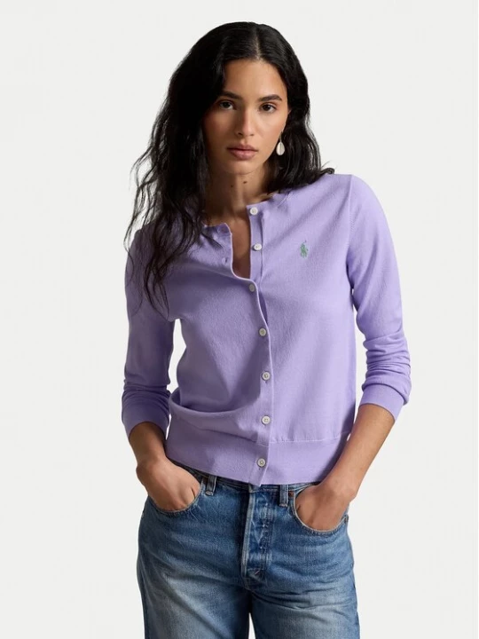 Obrázek produktu Polo Ralph Lauren Kardigan 211971871505 Světle fialová Regular Fit