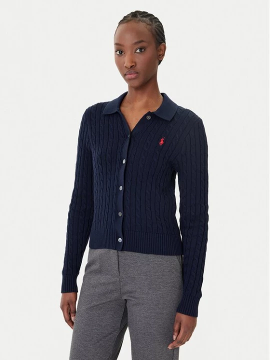 Obrázek produktu Polo Ralph Lauren Kardigan 211971881501 Tmavomodrá Slim Fit