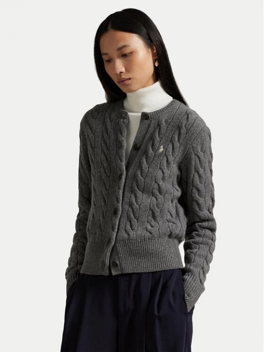 Obrázek produktu Polo Ralph Lauren Kardigan 211972104500 Šedá Slim Fit