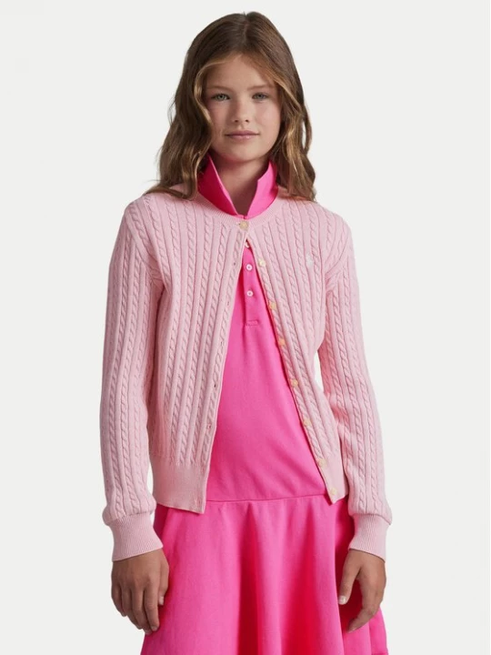 Obrázek produktu Polo Ralph Lauren Kardigan 313543047010 Světle růžová Regular Fit