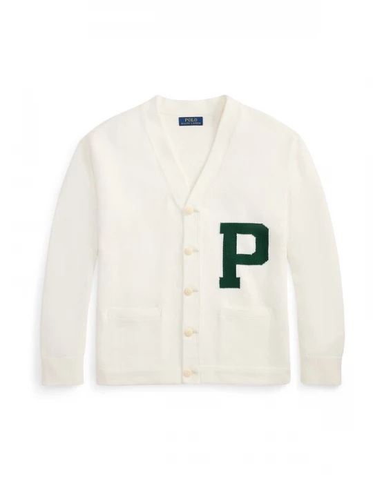 Obrázek produktu Polo Ralph Lauren Kardigan krémová / tmavě zelená